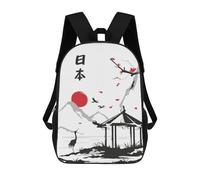 sinyumoney Stork Japan Children's Backpacks Kids Fun School Bag Boys Backpack Travel Bag Student Schoolbag Book Stationery Bag Chool Bags 17inch