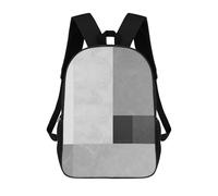 sinyumoney Strokes of Textures IX Backpack 3D Printed Children's School Backpack Kids Travel Backpacks High Capacity Book Bags Children's Backpack Rucksack 17inch