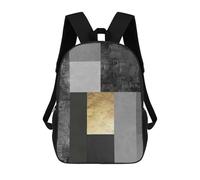 sinyumoney Strokes of Textures VIII Backpack 3D Printed School Bag For Boys High Capacity Travel Backpacks Book Bags Boys School Bag Mochila 17inch
