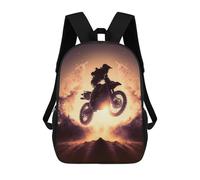 sinyumoney Sunrise Backpack School Bag Secondary Causal Travel High School Bags - Perfect for Travel, Work And Daily Use 17inch