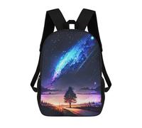 sinyumoney Sunset Country Galaxy Road 3D Printed School Backpack Casual Children's Backpacks 3D Printed School Bag for Boys Elementary And Middle 17inch