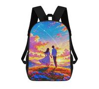 sinyumoney Sunset Love Backpack School Bag Water Resistant Computer Rucksack for Campus Outdoor Travel Sports 17inch