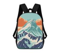 sinyumoney Sunset on Everest Rucksack Computer Rucksack for School/Work/Travel for Teenage Girls Boys Women Men 17inch