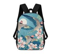 sinyumoney Swallows New Beginning School Backpack School Secondary High School College Backpack Travel for Men, Women & Teenage Boys 17inch