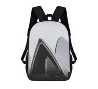 sinyumoney Sydney Backpack 3D Printed Kids School Backpack High Capacity Travel Backpacks Book Bags Kids Backpack 17inch