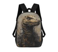 sinyumoney T Rex Pretty Backpacks Kids School Backpack Fashion School Bag 3D Printed School Bag for Boys Elementary And Middle School Students 17inch