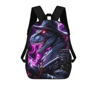 sinyumoney T-rex Raptor Ninja Animal Backpack School Work Business College School for Men, Women & Teenage Boys 17inch