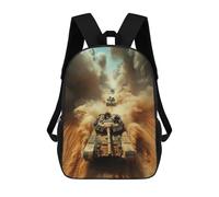 sinyumoney Tanks Battle in Desert Backpack School Bag Large Water Resistant Laptop Backpack for Teenage Girls Boys Women Men 17inch