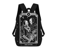sinyumoney Tarot The Lovers Backpacks 3D Printed Kids School Backpack Outdoor Casual Daypack Fashion Casual Children Backpacks Cute Travel Bags 17inch