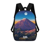 sinyumoney Teide National Park Backpack School Bag Backpack For Girls Boys Backpacks Large Capacity Kids Backpack Lightweight School Bags For Kids Students 17inch