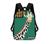 sinyumoney Texas Exotic Fest Poster Backpack School Bag High Secondary School Bags Casual Backpack for Teenage Girls Boys Women Men 17inch