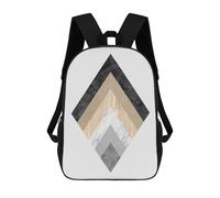 sinyumoney Texture Collage A School Backpack Water Resistant School Bag Business Backpack for Boys/Girls/Teenagers 17inch