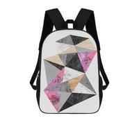 sinyumoney Texture Collage G School Backpack Business Laptop Rucksack Bag Unisex Casual Daypack for Boys/Girls/Teenagers 17inch