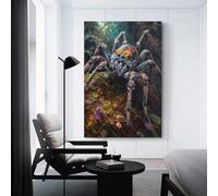 sinyumoney The Adaptive Spider Canvas Artwork for Wall for Living Room Bedroom Kitchen Hallway Stairs Modern Wall Art 24x36inch(60x90cm)