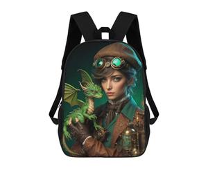 sinyumoney The Alchemists Companion Backpack School Bag Rucksack Casual Daypacks School Work Travel Bag for Men, Women & Teenage Boys 17inch