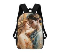 sinyumoney The Anticipation of Winter Backpack School Bag Lightweight Schoolbag Dayback Bookbag College for Girl, Teen Girls 17inch