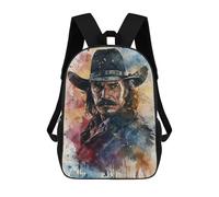 sinyumoney The Artistic Deadwood Backpack School Bag School Secondary High School College Backpack Travel for Boys/Girls/Teenagers 17inch