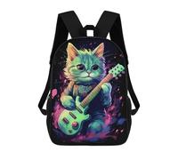 sinyumoney The Asheera Cat School Bags Large Lightweight Casual Backpack- Perfect for Travel, Work And Daily Use 17inch