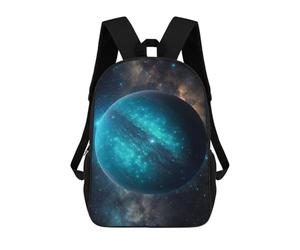 sinyumoney The Birth of A World Backpack School Bag Rucksack for Girls Boys Backpacks Large Capacity Kids Back Pack Lightweight School Bags for Children Students 17inch