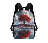 sinyumoney The Bloodstained Sentinel Backpack School Bag Rucksack for Girls Boys Backpacks Large Capacity Kids Back Pack Lightweight School Bags for Children Students 17inch