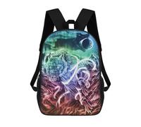 sinyumoney The Breaker of Chains Backpack 3D Print Kids Bag Elementary Students Daypack Lightweight School Bag for Children Girls Boys Nursery Lunch Pack 17inch