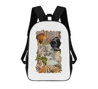 sinyumoney The Cats Kids Backpack, Kids School Bag 3D Printed School Backpacks for Boys And Teenager School Students 17inch