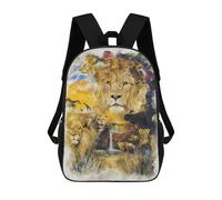 sinyumoney The Circle of Life School Bags Large Water Resistant Laptop Backpack for Campus Outdoor Travel Sports 17inch