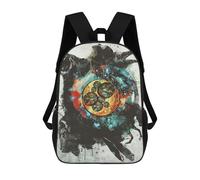 sinyumoney The Circle of Life School Bags Lightweight Airport College Students Back Pack for School/Work/Travel 17inch