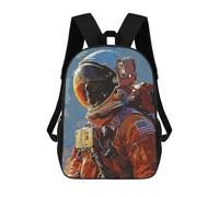 sinyumoney The Creative Journey Backpack School Business Laptop Rucksack Bag Unisex Casual Daypack for Teenage Girls Boys Women Men 17inch