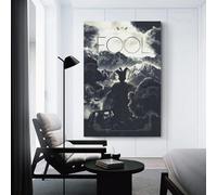 sinyumoney The Fool Art Work for Home Walls Wall Decor Ready to Hang for Bathroom Toilet Decor Large Canvas Wall Art for Living Room 16x24inch(40x60cm)