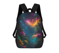 sinyumoney The Forest Awakens Backpacks 3D Printed Kids School Backpack School Bag Fashion Rucksacks for Boys Elementary And Middle School Students 17inch