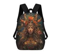 sinyumoney The Forest Druid School Backpack Business Laptop Rucksack Bag Unisex Casual Daypack for Men/Women 17inch