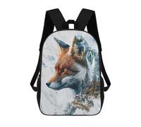 sinyumoney The Foxs Mystic Domain School Backpack Work Laptop Backpack Rucksack Bag for Teenage Girls Boys Women Men 17inch