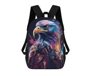 sinyumoney The Free Eagle School Backpack Work Laptop Backpack Rucksack Bag for Camping Outdoor Adventures And Daily Travel 17inch