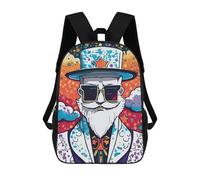 sinyumoney The Gentleman II Backpack School Bag Rucksack for Girls Boys Backpacks Large Capacity Kids Back Pack Lightweight School Bags for Children Students 17inch