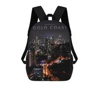 sinyumoney The Gold Coast Backpack School Bag Work Business College School for Men/Women 17inch
