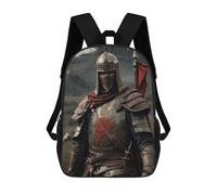 sinyumoney The Iron Heart of Avalon School Backpack Lightweight Airport College Students Back Pack- Perfect for Travel, Work And Daily Use 17inch