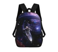 sinyumoney The Last Ride Kids Backpack,School Backpack Kids School Bag 3D Printed Cartoon Large Capacity Backpack for Kids Boys And Girls 17inch