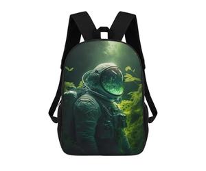 sinyumoney The Loneliness Of Space Backpack with Pocket 3D Printed Backpacks, Travel Rucksacks Book Bags Kids School Bag 17inch