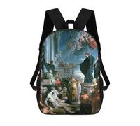 sinyumoney The Miracles of Xavier Backpack School Work Laptop Backpack Rucksack Bag for Men, Women & Teenage Boys 17inch