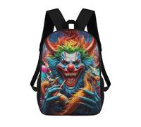 sinyumoney The Sinister Carnival School Backpack Work Laptop Backpack Rucksack Bag for Teenage Girls Boys Women Men 17inch