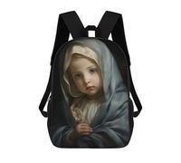 sinyumoney The Sistine Madonna School Backpack Computer Rucksack for School/Work/Travel for Girl, Teen Girls 17inch