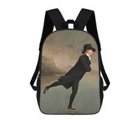 sinyumoney The Skating Minister School Backpack Water Resistant Computer Rucksack- Perfect for Travel, Work And Daily Use 17inch