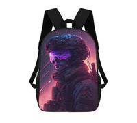 sinyumoney The Soldier School Backpack Secondary Causal Travel High School Bags for Teenage Girls Boys Women Men 17inch