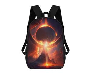 sinyumoney The Sun Eclipse Ronaldo Backpack, Children's Backpack, Student School Bag, Book Bag, 3D Printed School Bag For Boys And Girls, 17inch