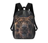 sinyumoney The Swimming Lioness Backpack School Bag Lightweight Airport College Students Back Pack for Men, Women & Teenage Boys 17inch