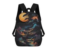 sinyumoney The Tree of Life Backpack School Work Laptop Backpack Rucksack Bag for Men, Women & Teenage Boys 17inch