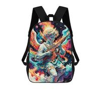 sinyumoney The War Angel Children's School Backpack 3D Printed for Kids Travel Rucksacks Book Bags Kids School Bag 17inch
