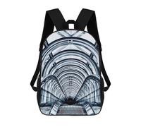 sinyumoney The Way Down Kids School Backpack 3D Printed Backpacks Fashion School Bag Rucksacks for Boys Elementary And Middle School Students 17inch