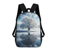 sinyumoney The Winter Tree Of Life School Backpack Work Laptop Backpack Rucksack Bag for Camping Outdoor Adventures And Daily Travel 17inch